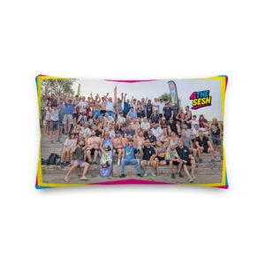 Limited Edition - Old School UK Cable Riders Reunion SESH Premium Pillow