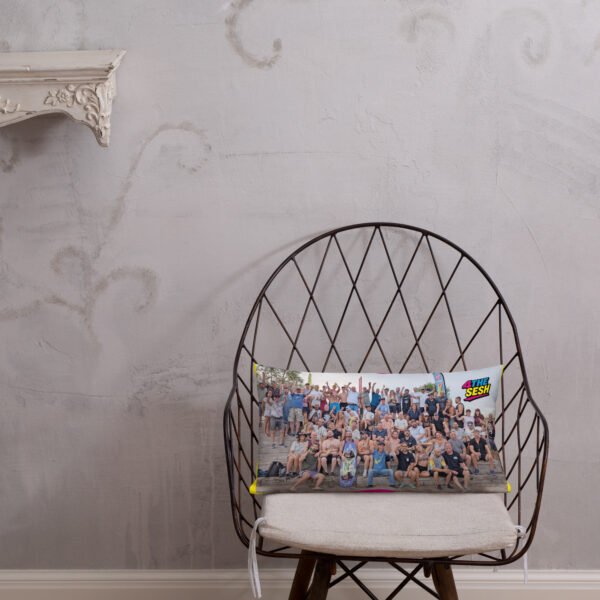 Limited Edition - Old School UK Cable Riders Reunion SESH Premium Pillow - Image 3