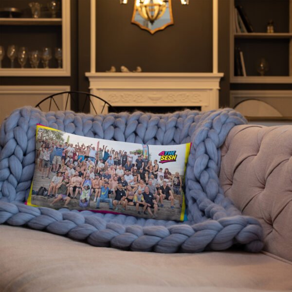 Limited Edition - Old School UK Cable Riders Reunion SESH Premium Pillow - Image 7