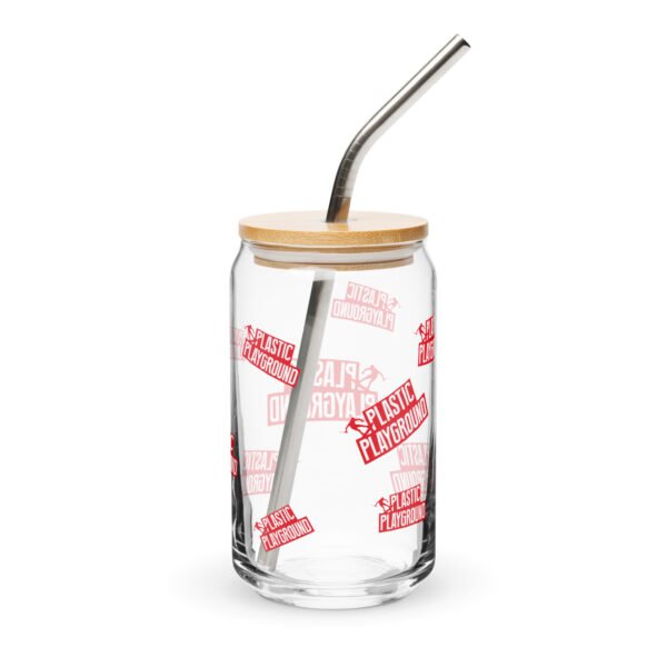 Limited Edition - Plastic Playground Can-shaped Glass (Lid and Straw Optional) - Image 2