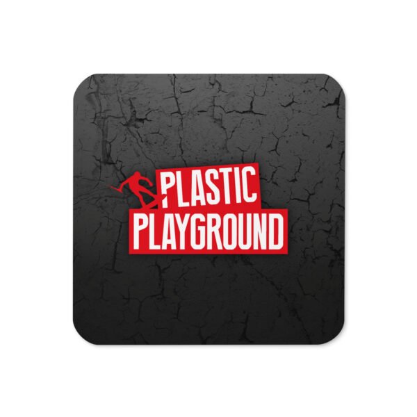 Limited Edition - Plastic Playground Cork-Back Coaster
