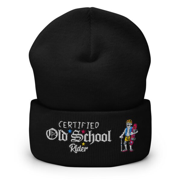 Limited Edition - Certified Old School Rider Cuffed Beanie - Image 2