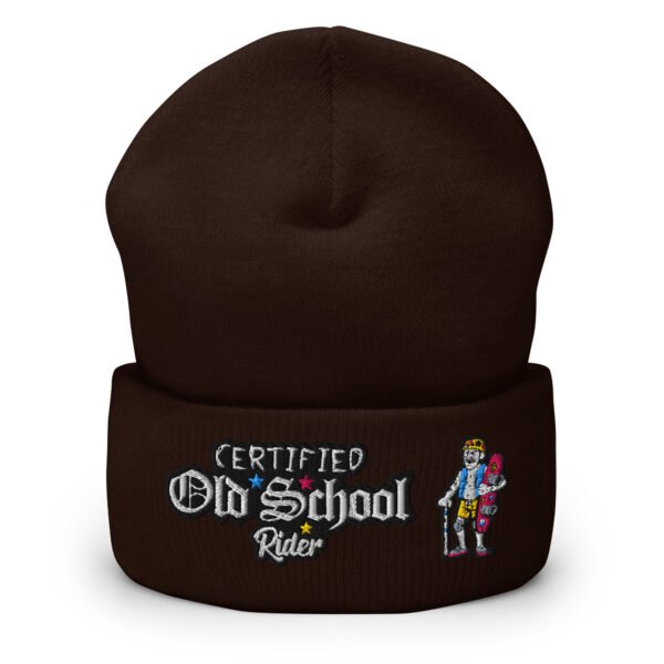 Limited Edition - Certified Old School Rider Cuffed Beanie - Image 3
