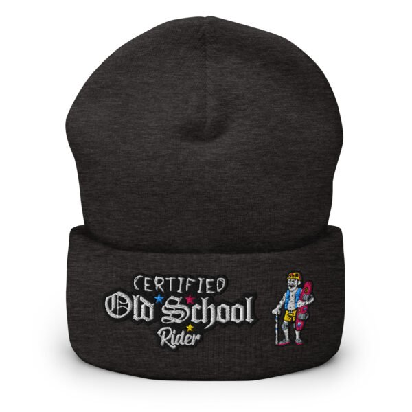 Limited Edition - Certified Old School Rider Cuffed Beanie - Image 5