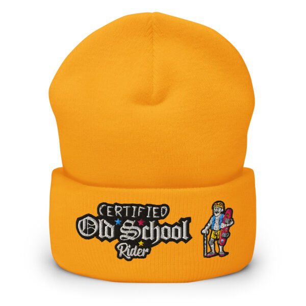 Limited Edition - Certified Old School Rider Cuffed Beanie - Image 9