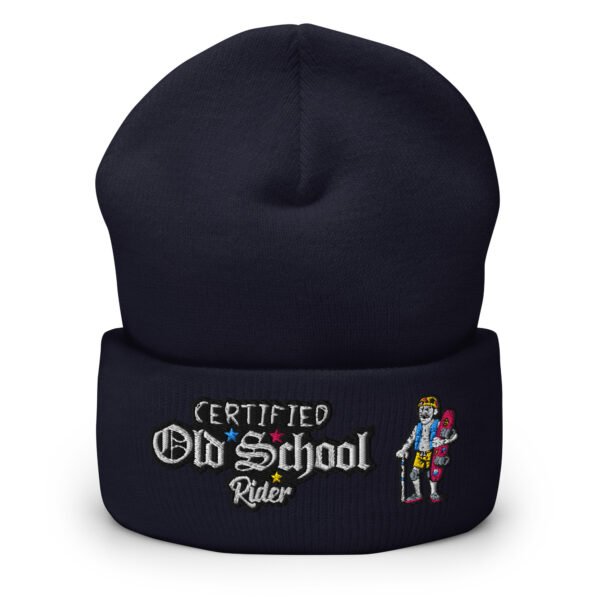 Limited Edition - Certified Old School Rider Cuffed Beanie - Image 4