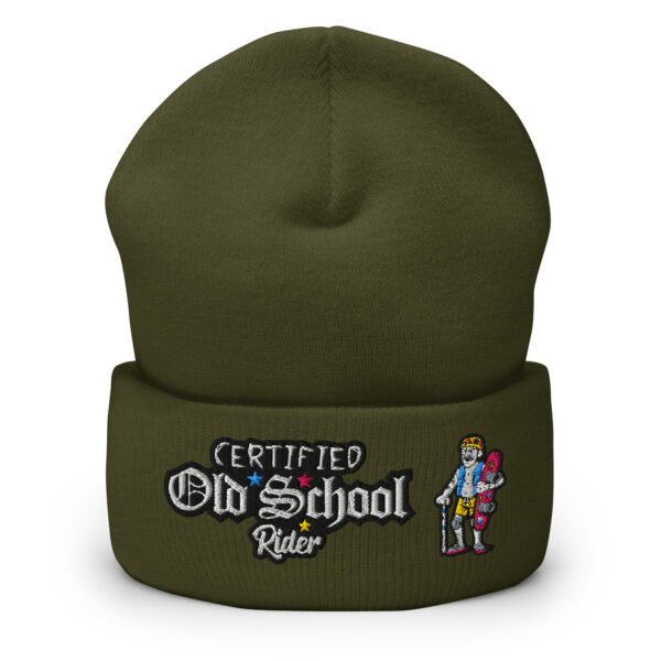 Limited Edition - Certified Old School Rider Cuffed Beanie - Image 6