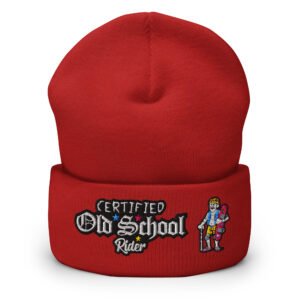 Limited Edition - Certified Old School Rider Cuffed Beanie