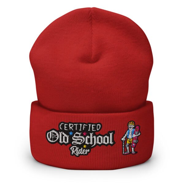 Limited Edition - Certified Old School Rider Cuffed Beanie