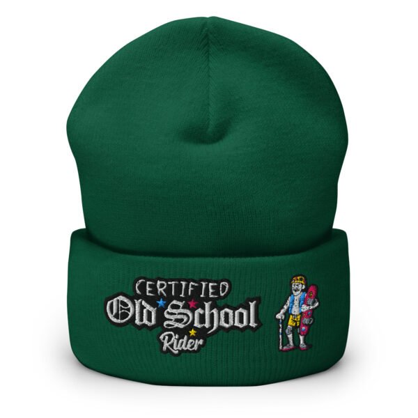 Limited Edition - Certified Old School Rider Cuffed Beanie - Image 7