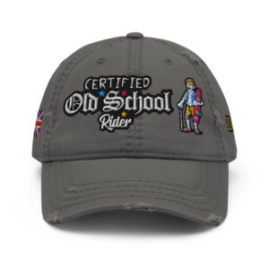 ULTIMATE EDITION - Certified Old School Rider Distressed Cap - UK Edition