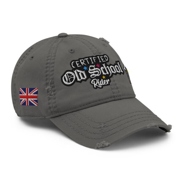 ULTIMATE EDITION - Certified Old School Rider Distressed Cap - UK Edition - Image 3
