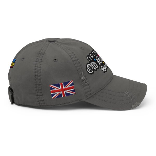 ULTIMATE EDITION - Certified Old School Rider Distressed Cap - UK Edition - Image 6