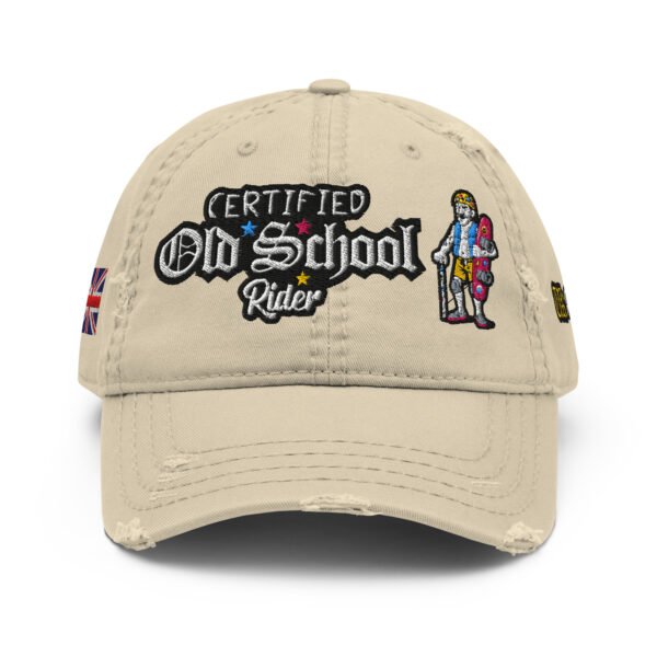 ULTIMATE EDITION - Certified Old School Rider Distressed Cap - UK Edition - Image 7