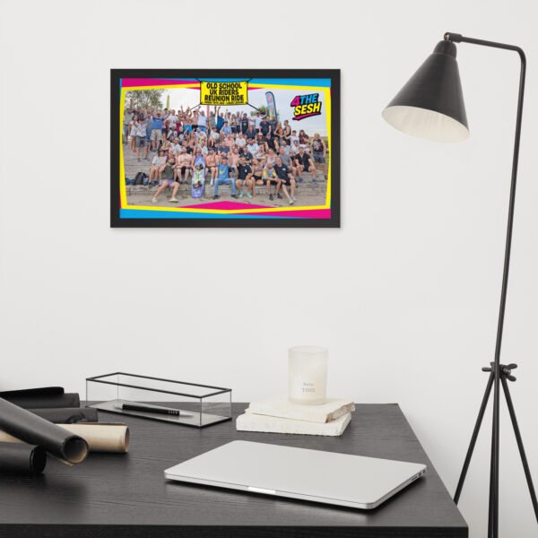 Limited Edition – Old School UK Cable Riders Reunion SESH Framed Photo - Image 11