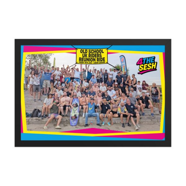 Limited Edition – Old School UK Cable Riders Reunion SESH Framed Photo - Image 7