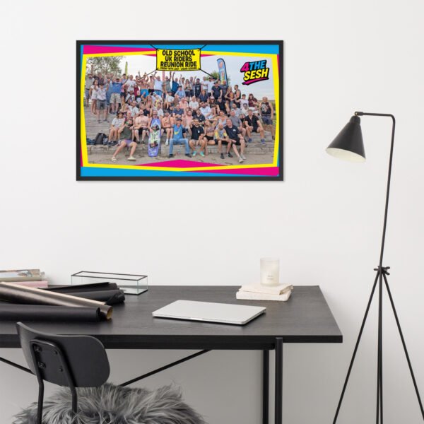 Limited Edition – Old School UK Cable Riders Reunion SESH Framed Photo - Image 9