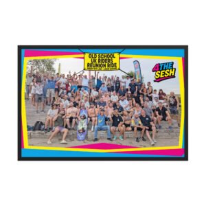 Limited Edition – Old School UK Cable Riders Reunion SESH Framed Photo