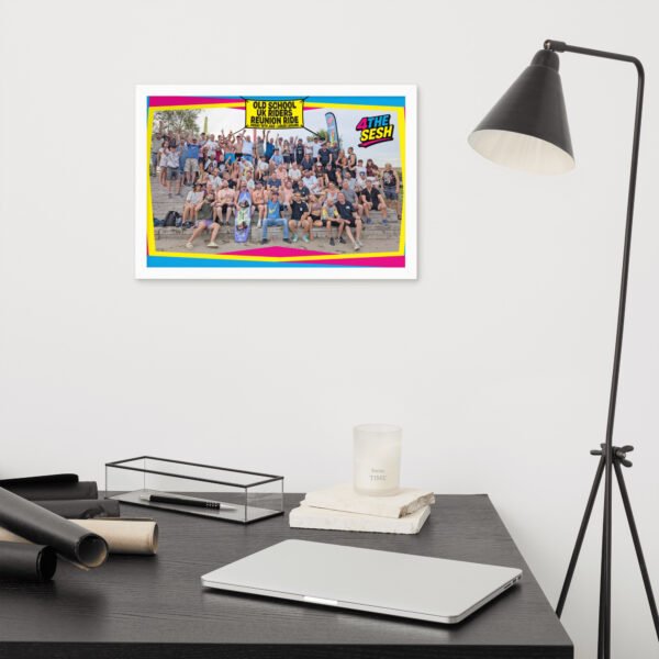 Limited Edition – Old School UK Cable Riders Reunion SESH Framed Photo - Image 12