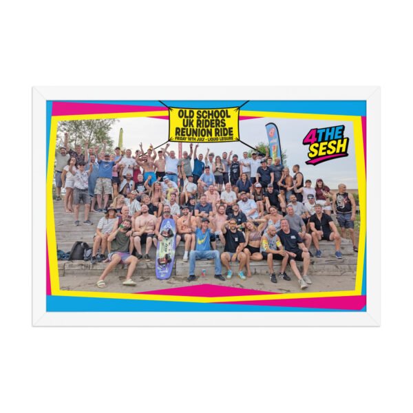 Limited Edition – Old School UK Cable Riders Reunion SESH Framed Photo - Image 8