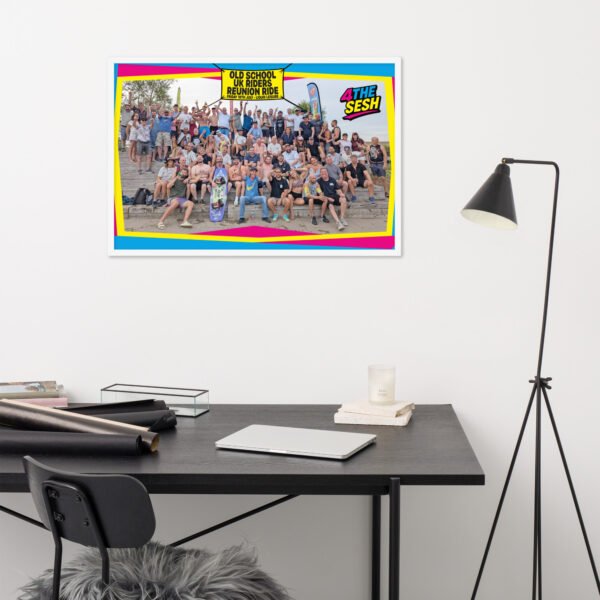 Limited Edition – Old School UK Cable Riders Reunion SESH Framed Photo - Image 10