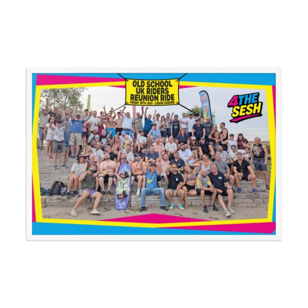 Limited Edition – Old School UK Cable Riders Reunion SESH Framed Photo - Image 6