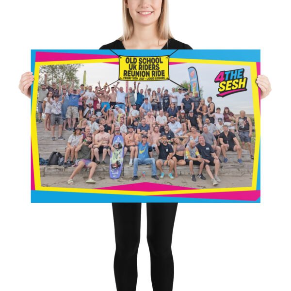 Limited Edition – Old School UK Cable Riders Reunion SESH Photo (No Frame) - Image 2