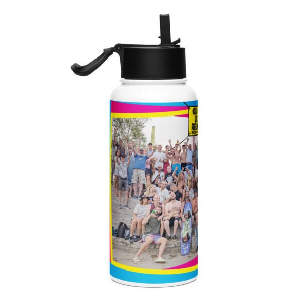 Limited Edition – Old School UK Cable Riders Reunion SESH Stainless Steel Water Bottle - Image 4