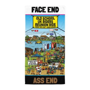 Limited Edition – Old School UK Cable Riders Reunion Poster Towel