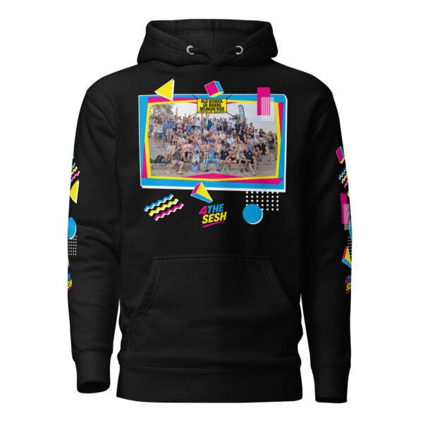 ULTIMATE EDITION – Old School UK Cable Riders Reunion SESH Unisex Hoodie (Dark Colours) - Image 5