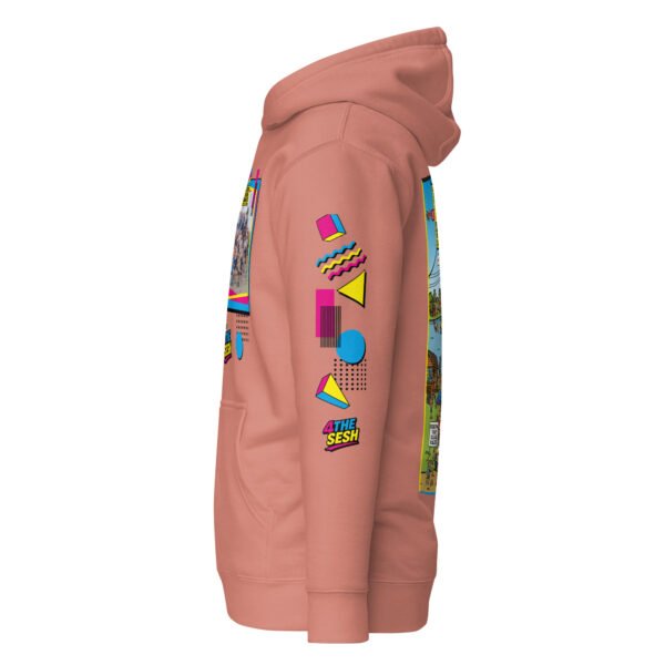 ULTIMATE EDITION - Old School UK Cable Riders Reunion SESH Unisex Hoodie (Light Colours) - Image 19