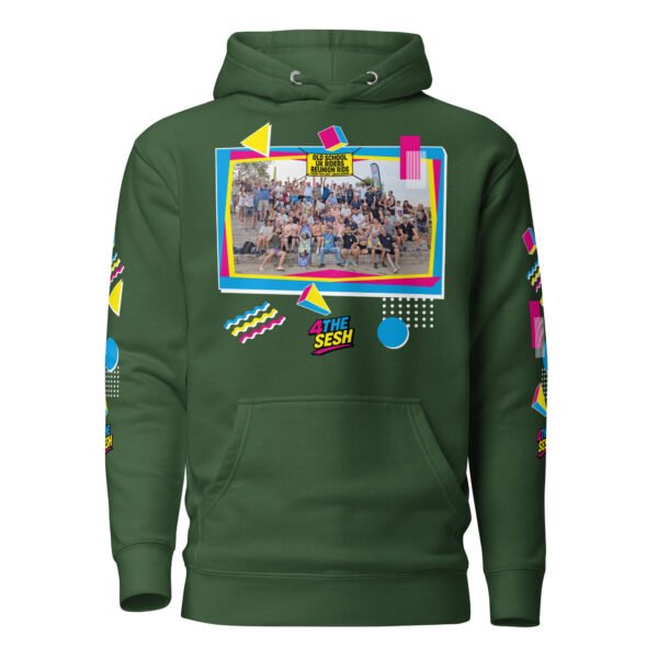 ULTIMATE EDITION – Old School UK Cable Riders Reunion SESH Unisex Hoodie (Dark Colours) - Image 13