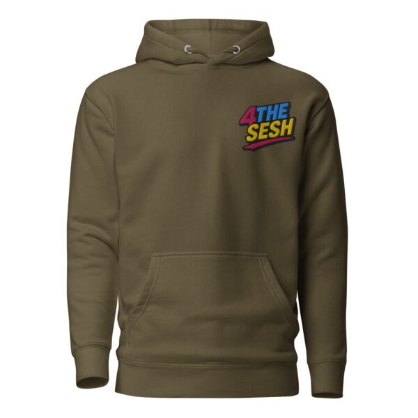 Limited Edition – Old School UK Cable Riders Reunion Poster Unisex Hoodie (Dark Colours) - Image 6