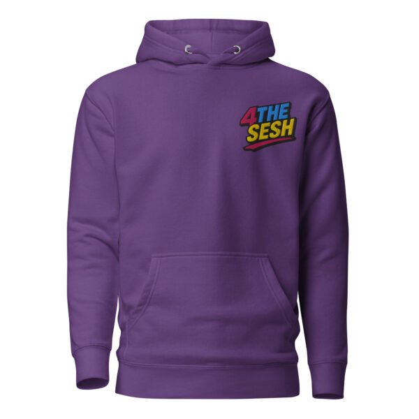 Limited Edition – Old School UK Cable Riders Reunion Poster Unisex Hoodie (Dark Colours) - Image 4