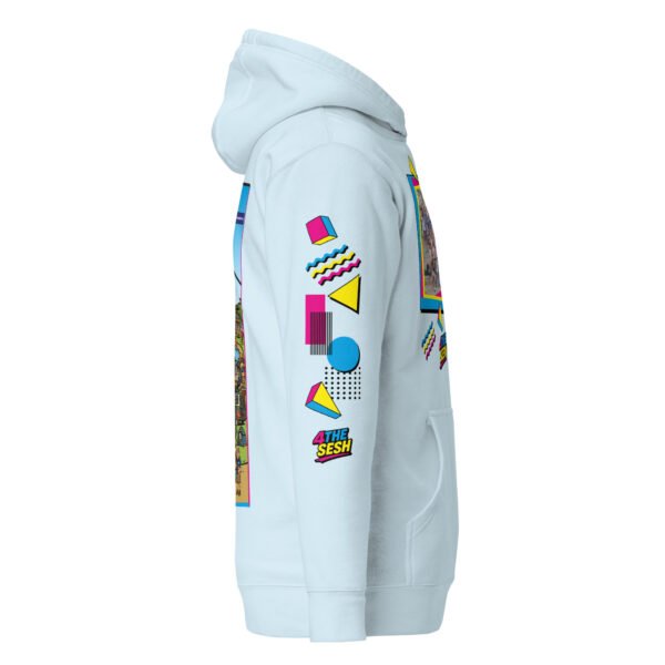 ULTIMATE EDITION - Old School UK Cable Riders Reunion SESH Unisex Hoodie (Light Colours) - Image 12