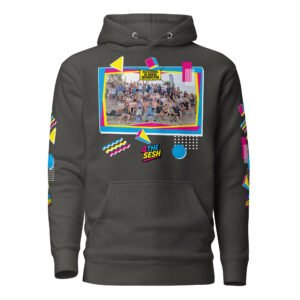 ULTIMATE EDITION – Old School UK Cable Riders Reunion SESH Unisex Hoodie (Dark Colours)