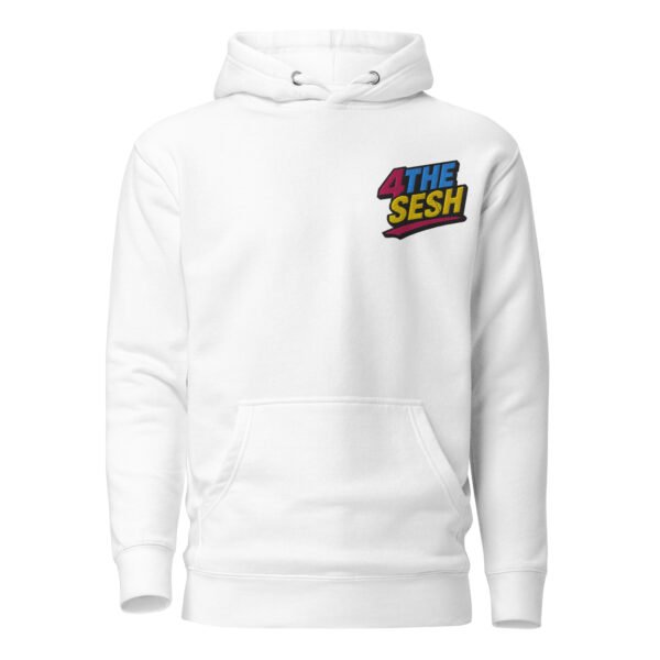 Limited Edition – Old School UK Cable Riders Reunion Poster Unisex Hoodie (Light Colours) - Image 10