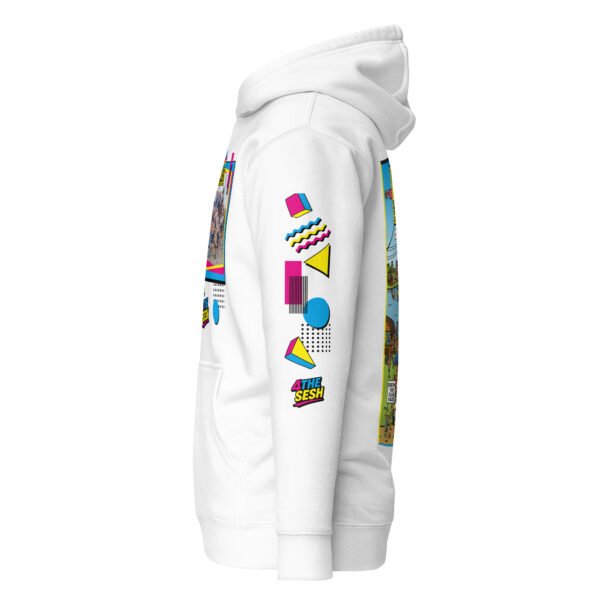ULTIMATE EDITION - Old School UK Cable Riders Reunion SESH Unisex Hoodie (Light Colours) - Image 3
