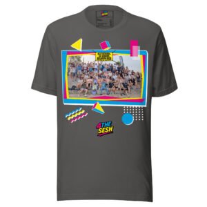 Limited Edition – Old School UK Cable Riders Reunion SESH Unisex Tee (Dark Colours)