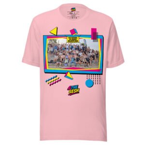 Limited Edition – Old School UK Cable Riders Reunion SESH Unisex Tee (Light Colours)