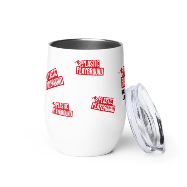Limited Edition - Plastic Playground Half Cut Corner Wine Tumbler - Image 3