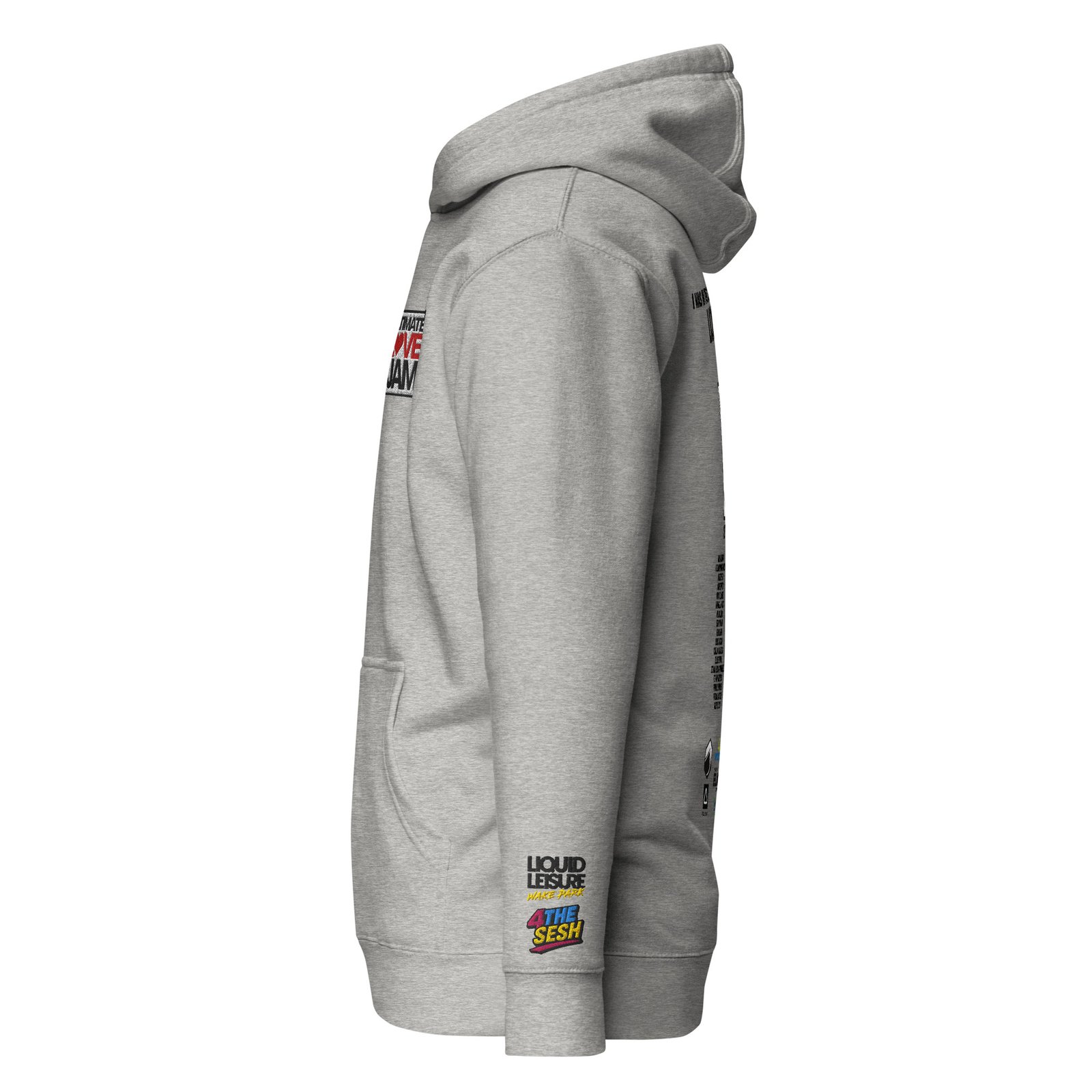 Ultimate Love Jam Competitor Hoodie – Light Colours - Image 5