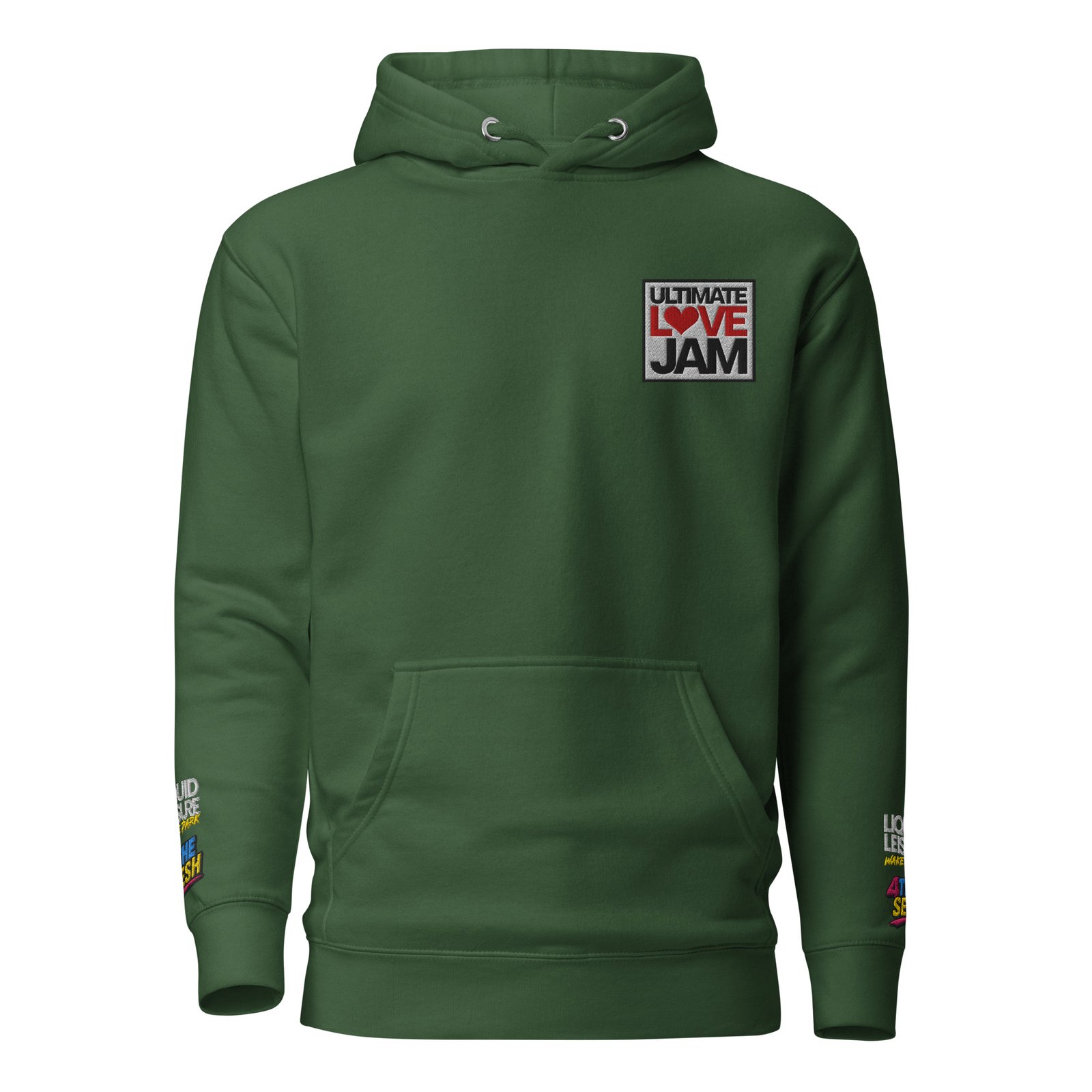 Ultimate Love Jam Competitor Hoodie – Dark Colours - Image 7