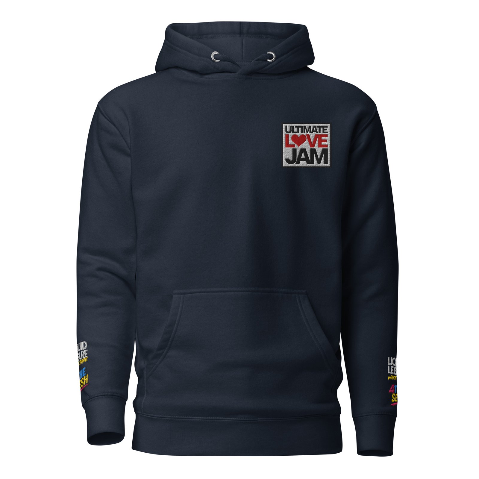 Ultimate Love Jam Competitor Hoodie – Dark Colours - Image 3