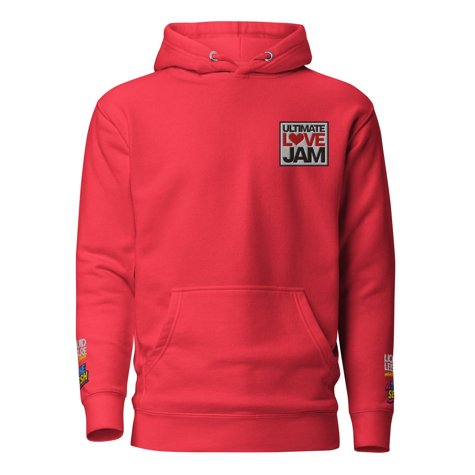 Ultimate Love Jam Competitor Hoodie – Dark Colours - Image 8