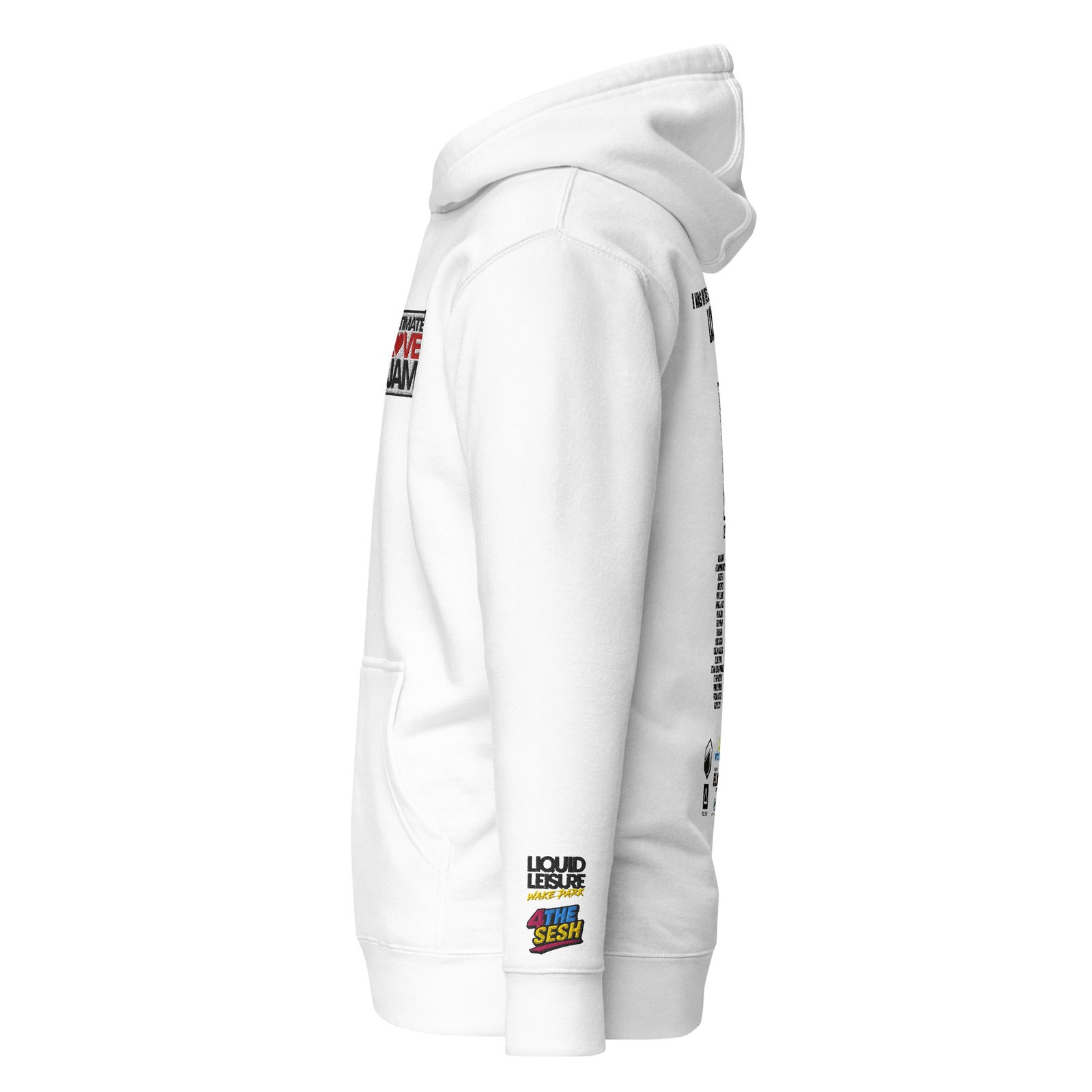 Ultimate Love Jam Competitor Hoodie – Light Colours - Image 6