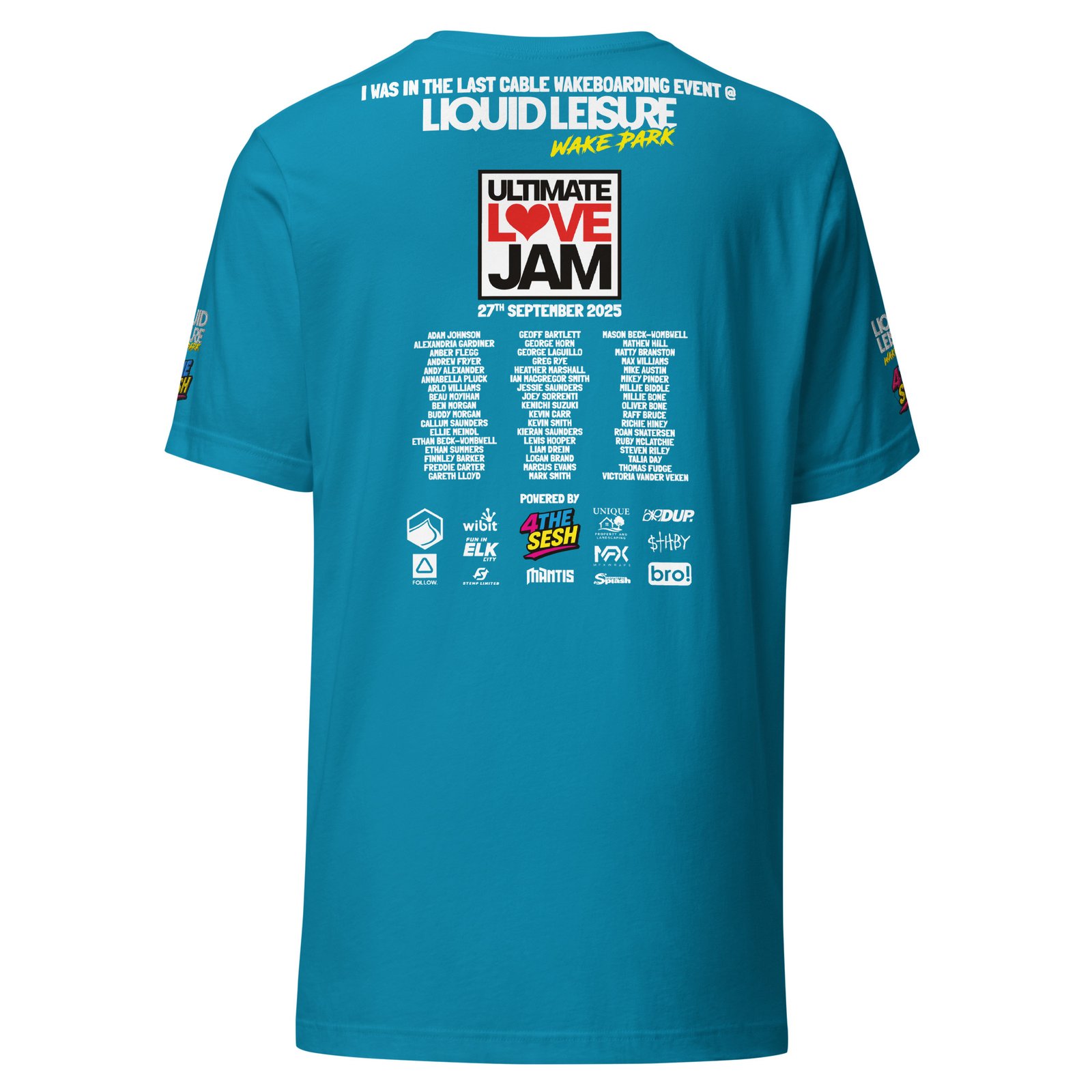 Ultimate Love Jam Competitor Tee – Dark Colours - Image 26