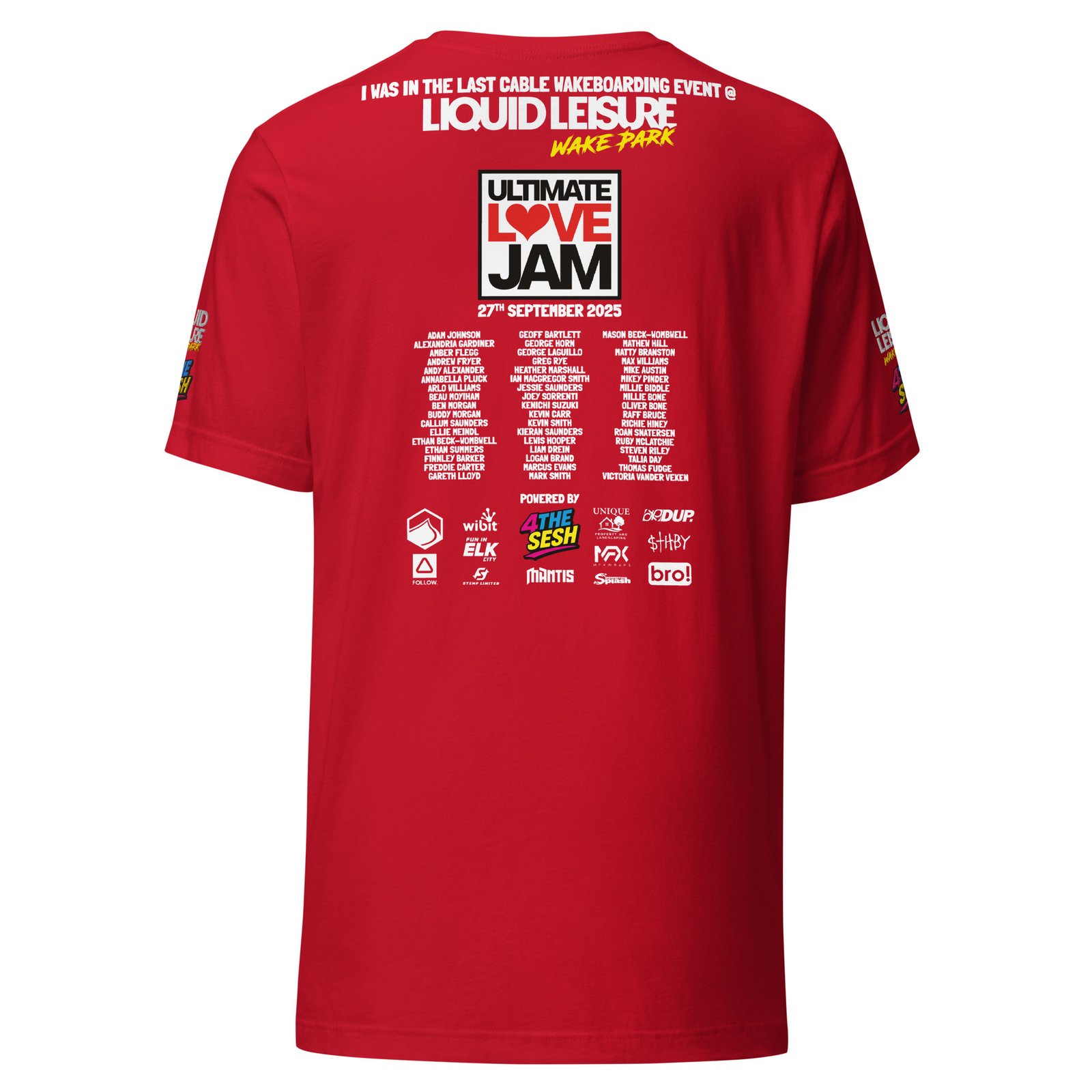 Ultimate Love Jam Competitor Tee – Dark Colours - Image 21