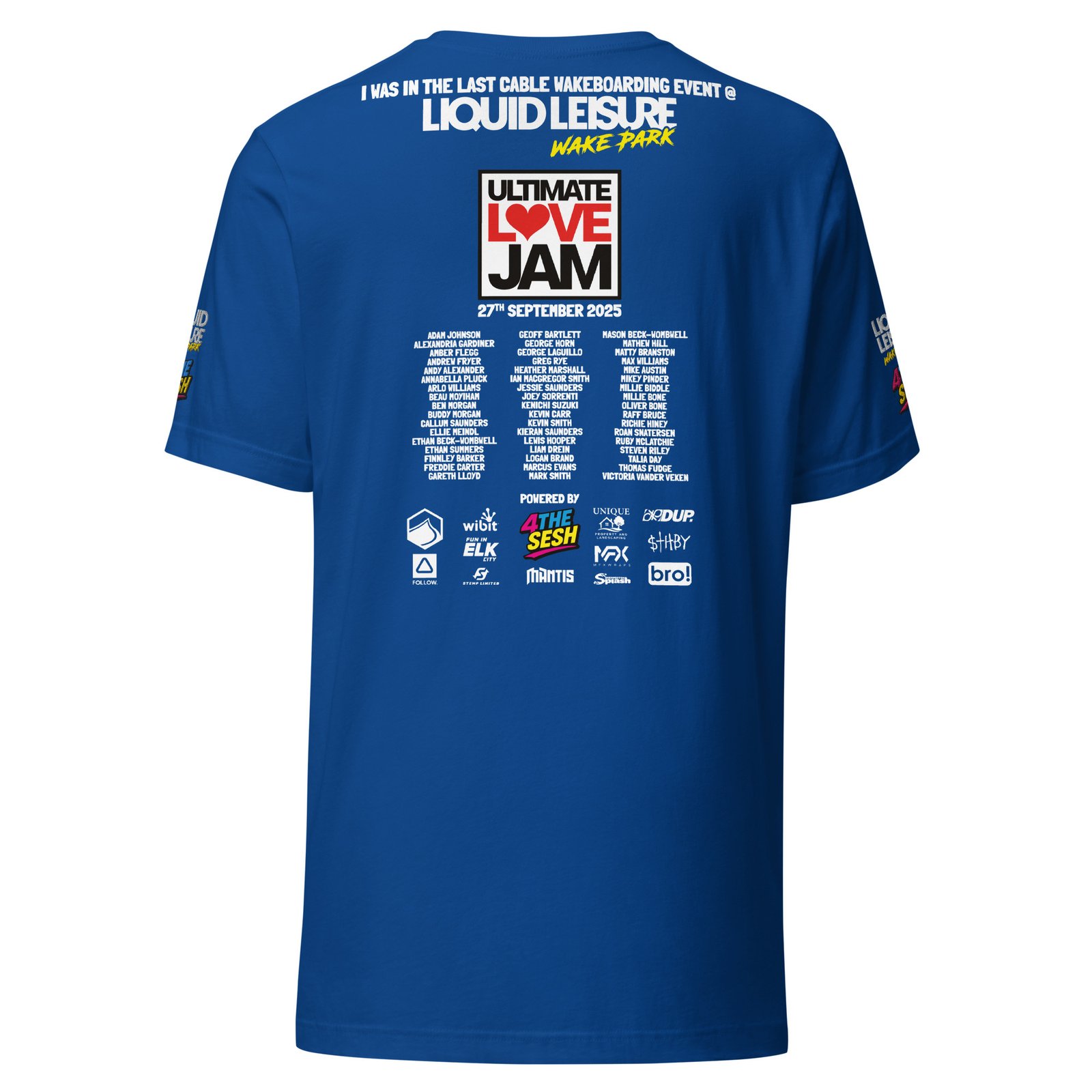 Ultimate Love Jam Competitor Tee – Dark Colours - Image 22